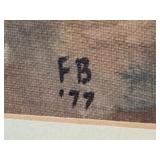 DR - Fred Blumenthal Original Abstract Painting - Colorful Canvas Artwork