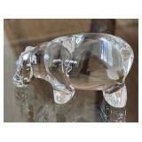 K - Baccarat Crystal Elephant Figurine