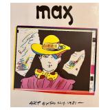 LL - Peter Max Signed Limited Edition Art Expo NY 1981 Print 1/200
