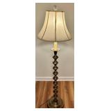 LL - Vintage Brass Floor Lamp by National Lighting and Equipment Co.