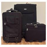 LL - Set of 3 Rolling Suitcases Samsonite Lexi Protocol Assorted Sizes