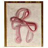 LL - Fred Blumenthal Abstract Canvas Art, October 1987