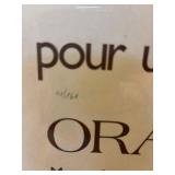 LL - Graciela Rodo Boulanger Signed Lithograph Playing Card Art Cologne 1975 Framed