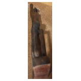 LL - Set of 3 Wooden Nias Adu Zaria Tribal Art Sculptures from Indonesia