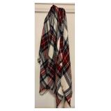 LL - Bellissima Accessories Plaid Shawl, One Size