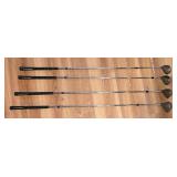 LL-FR - Hogan Golf Bag with Taylor Made Drivers, Ping Clubs, and Accessories