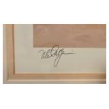 LL-FR - Limited Edition David Wright "First Time Out" Signed Print 269/1000 with Bat