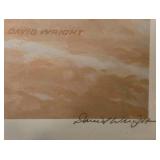 LL-FR - Limited Edition David Wright "First Time Out" Signed Print 269/1000 with Bat