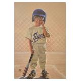LL-FR - Limited Edition David Wright "First Time Out" Signed Print 269/1000 with Bat