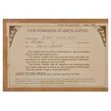 LL-FR - Limited Edition David Wright "First Time Out" Signed Print 269/1000 with Bat