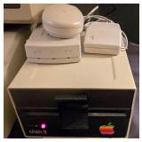 LL-FR - Vintage Apple II Plus Computer System with Disk Drive, Monitor, Accessories, and Vintage Games
