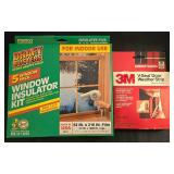 LL-S - Collection of Weatherproofing Supplies and Caulking Materials