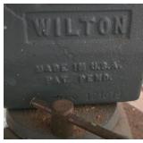 LL-S - Wood Workbench with Assorted Hand Tools and Accessories