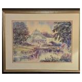 LL-FR - Signed & Numbered Como Park Conservatory Framed Print by Susan T. Amidon