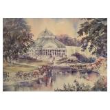 LL-FR - Signed & Numbered Como Park Conservatory Framed Print by Susan T. Amidon