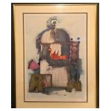 LL-FR - Rosina Wachtmeister Signed Framed Print with Matted Artwork