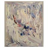 LL-FR - Fred Blumenthal Signed Original Abstract Artwork Top of the World