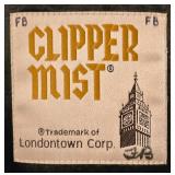 LL-FR - Clipper Mist Trench Coat Size 40 with Belt and Epaulettes