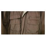 LL-FR - Aberdeen Brown Outdoor Jacket Size MT/ML with Hood