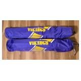 LL-FR - Pair of Minnesota Vikings Folding Camp Chairs with Carry Bags