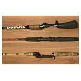 LL-FR - Set of 3 Fishing Rods - Daiwa, St. Croix Magnaflex, and Unknown Brand