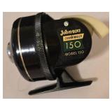 LL-FR - Pair of Vintage Johnson Spincast Reels Sabra 130B and Commander 150