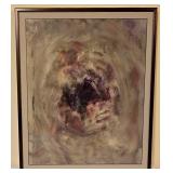 LL-FR - Abstract Framed Painting by Fred Blumendahl