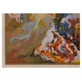 LL-FR - Set of 4 David PH Wong Matted Art Prints and 2 Art Photos