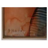 LL-FR - Set of 4 David PH Wong Matted Art Prints and 2 Art Photos