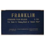 LL-FR - 8mm Film Splicer Lot with Expo 67 Movie, Reels, Splice Tapes, and Accessories