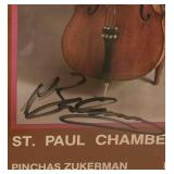 LL-FR - Framed 1983 St. Paul Chamber Orchestra Benefit Concert Poster Signed