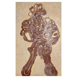 LL-FR - Pair of 1985 Fred Blumenthal Abstract Mixed Media Paintings