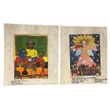 LL - Set of 2 Colorful Art Prints by Kiki