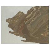 LL - Fred Blumenthal Abstract Framed Painting