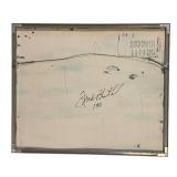 LL - Fred Blumenthal Abstract Framed Painting