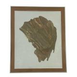 LL - Fred Blumenthal Abstract Framed Painting