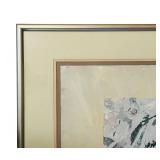 LL - Fred Blumenthal Abstract Framed Painting