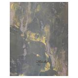 LL - Fred Blumenthal Original Abstract Art Unframed 1986