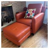 LR - Delmonico Livorno Clay Chair with Ottoman