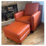 LR - Delmonico Livorno Clay Chair with Ottoman