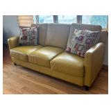 LR - Delmonico Livorno Harvest Leather Couch