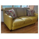 LR - Delmonico Livorno Harvest Leather Couch