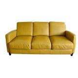 LR - Delmonico Livorno Harvest Leather Couch