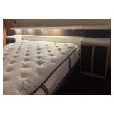 MB - Incredible Mid Century King Bed with Side Tables