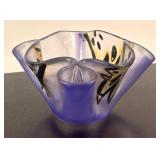 K - Kosta Boda Glass Bowl by Ulrica Hydman Vallien
