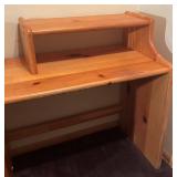 O - Rustic Pine Desk