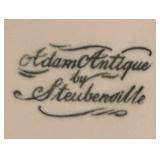 O - Adam Antique Steubenville Orange Blossom Plate