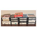 O - Collection of Vintage 8-Track Tapes Including The Beatles, ABBA, Billy Joel, Meat Loaf and More