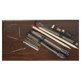 O - Assorted Yarn and Knitting Needle Set