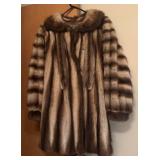 BR2 - Vintage Brown Mink Fur Coat by Bjorkman
